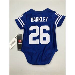 NFL New York Giants Infant Baby One Piece Jersey 3/6 Months #26 Barkley  -  NEW